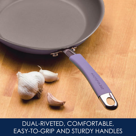Rachael Ray Cucina 10-inch lavender skillet for versatile meals