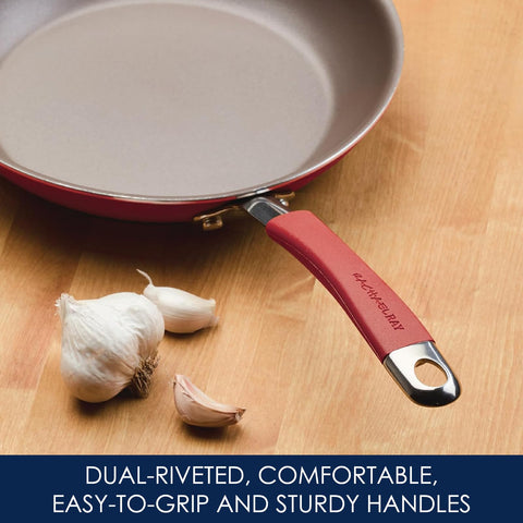 Rachael Ray Cucina 8-5-inch skillet with nonstick for eggs