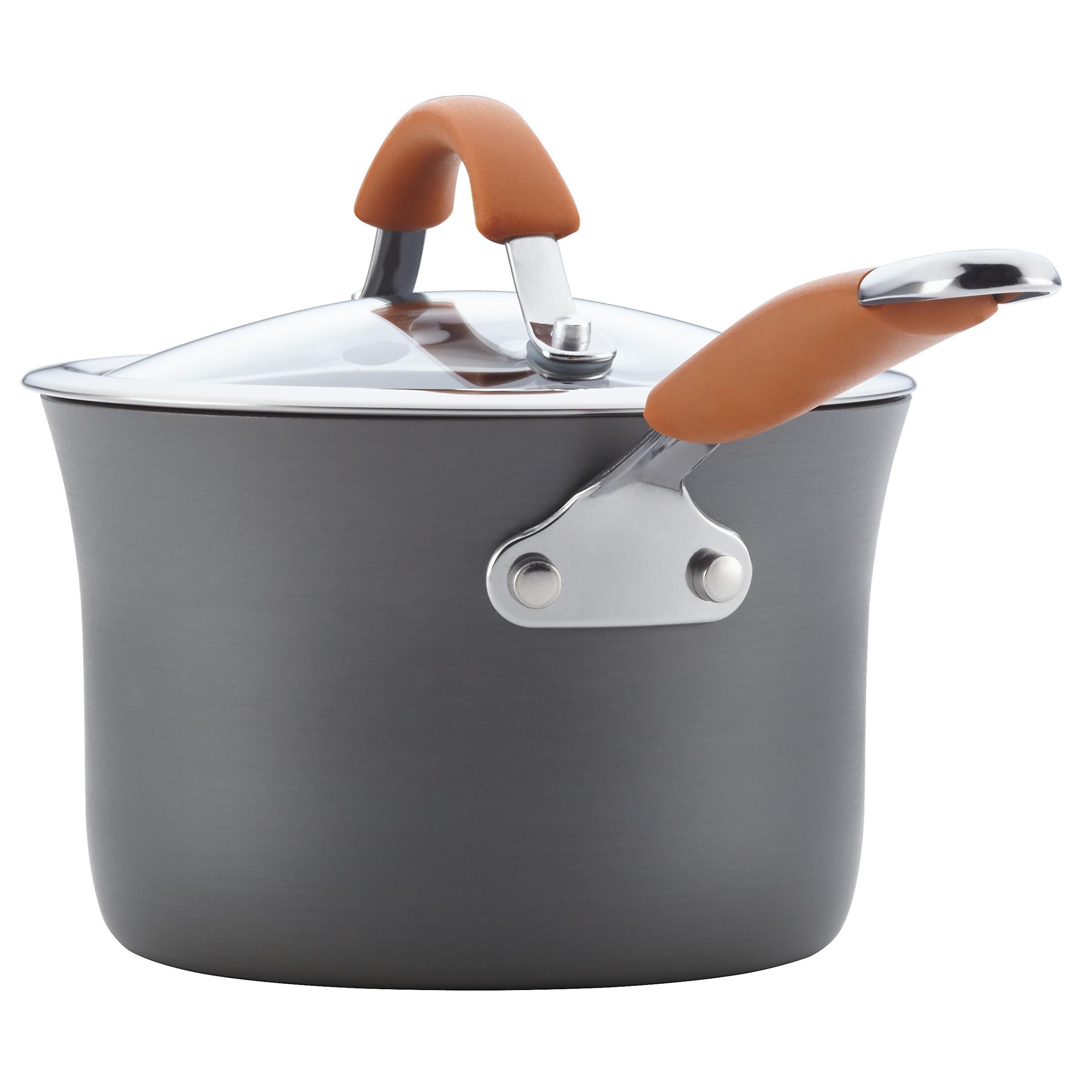 Rachael Ray Cucina dual-riveted handles for a secure, comfortable grip