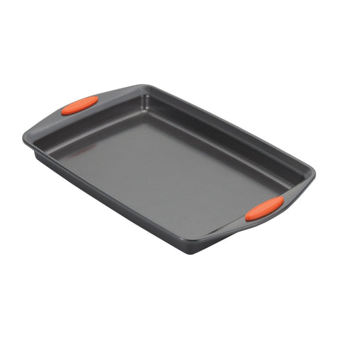 Rachael Ray Yum-o nonstick bakeware 11x17 cookie sheet ideal for sheet pan dinners