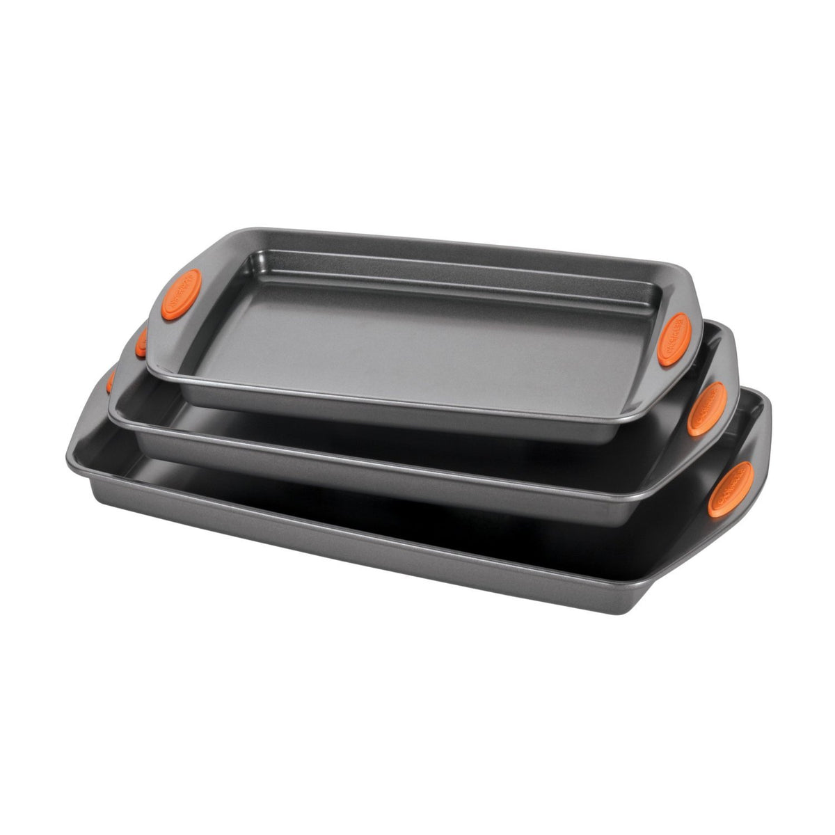 Rachael Ray Yum-o nonstick bakeware 9x13 cookie sheet for even browning and easy release
