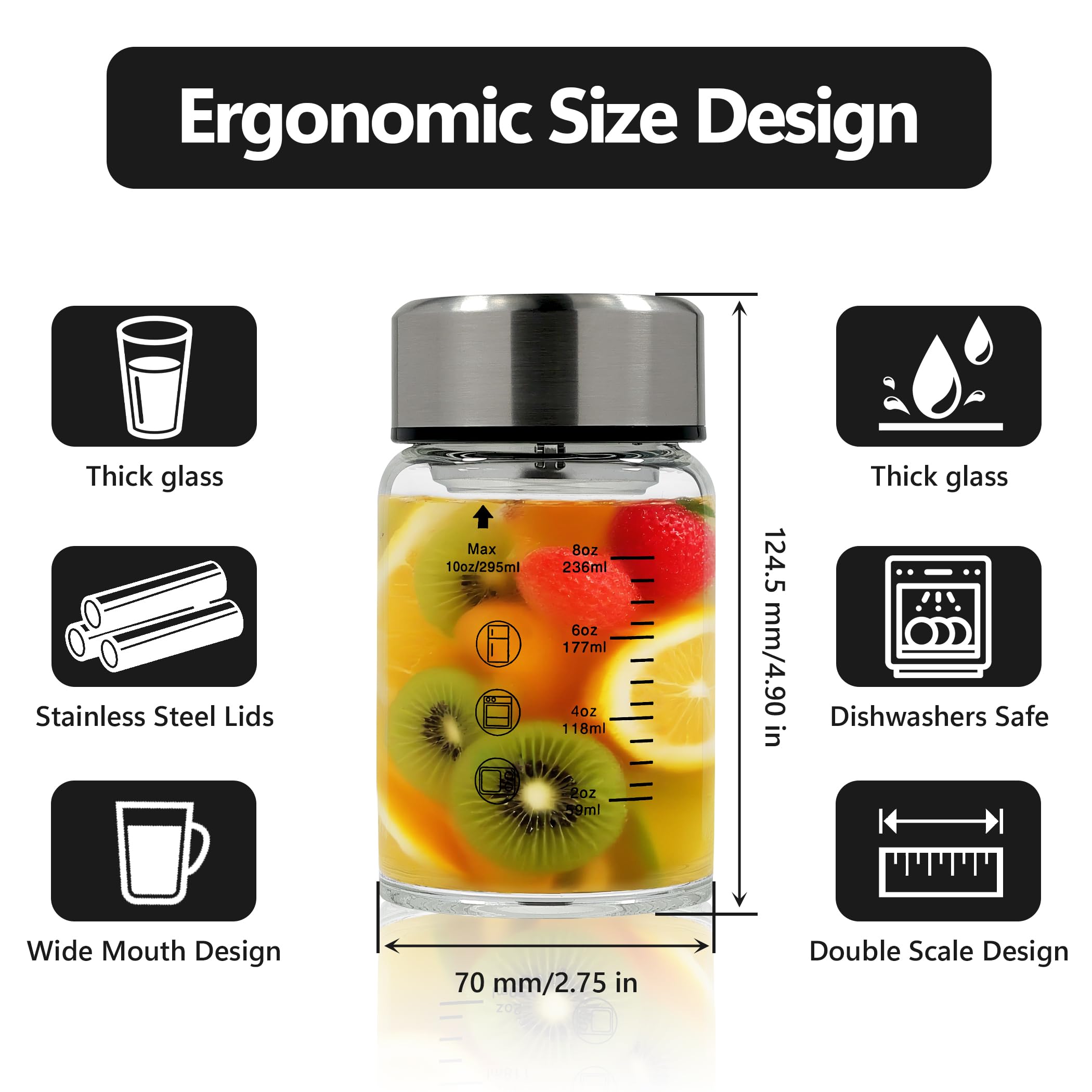 Rackickyer wide-mouth bottle lid demonstrates leak-proof design for portability