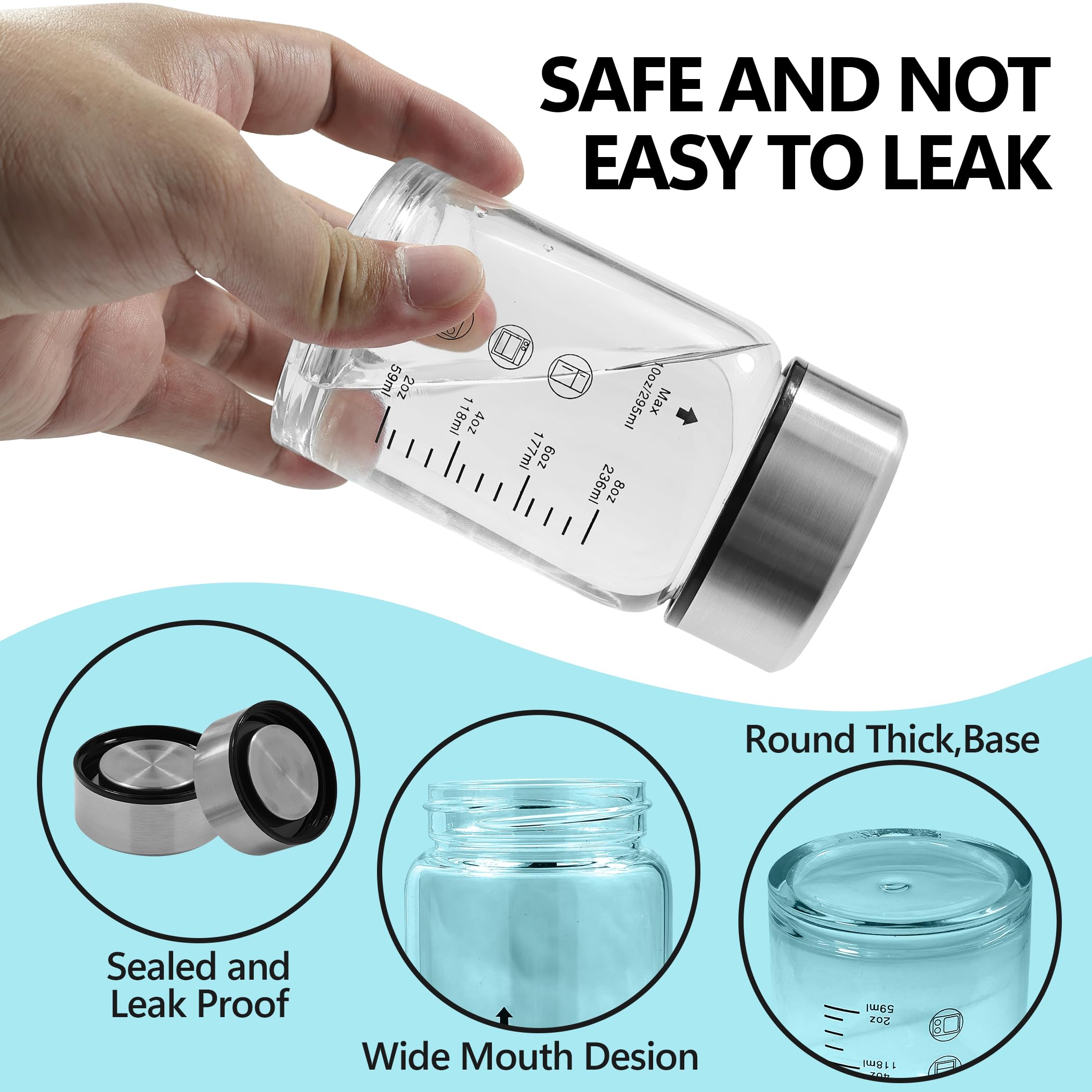 Rackickyer bottle includes filter-screen for fresh drinks