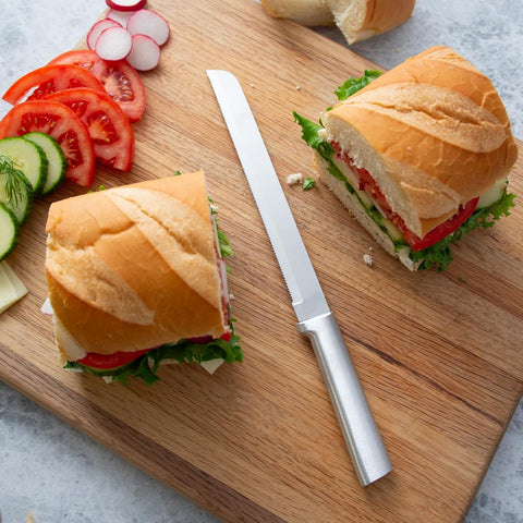 RADA bread knife in kitchen setting ready for daily bread prep