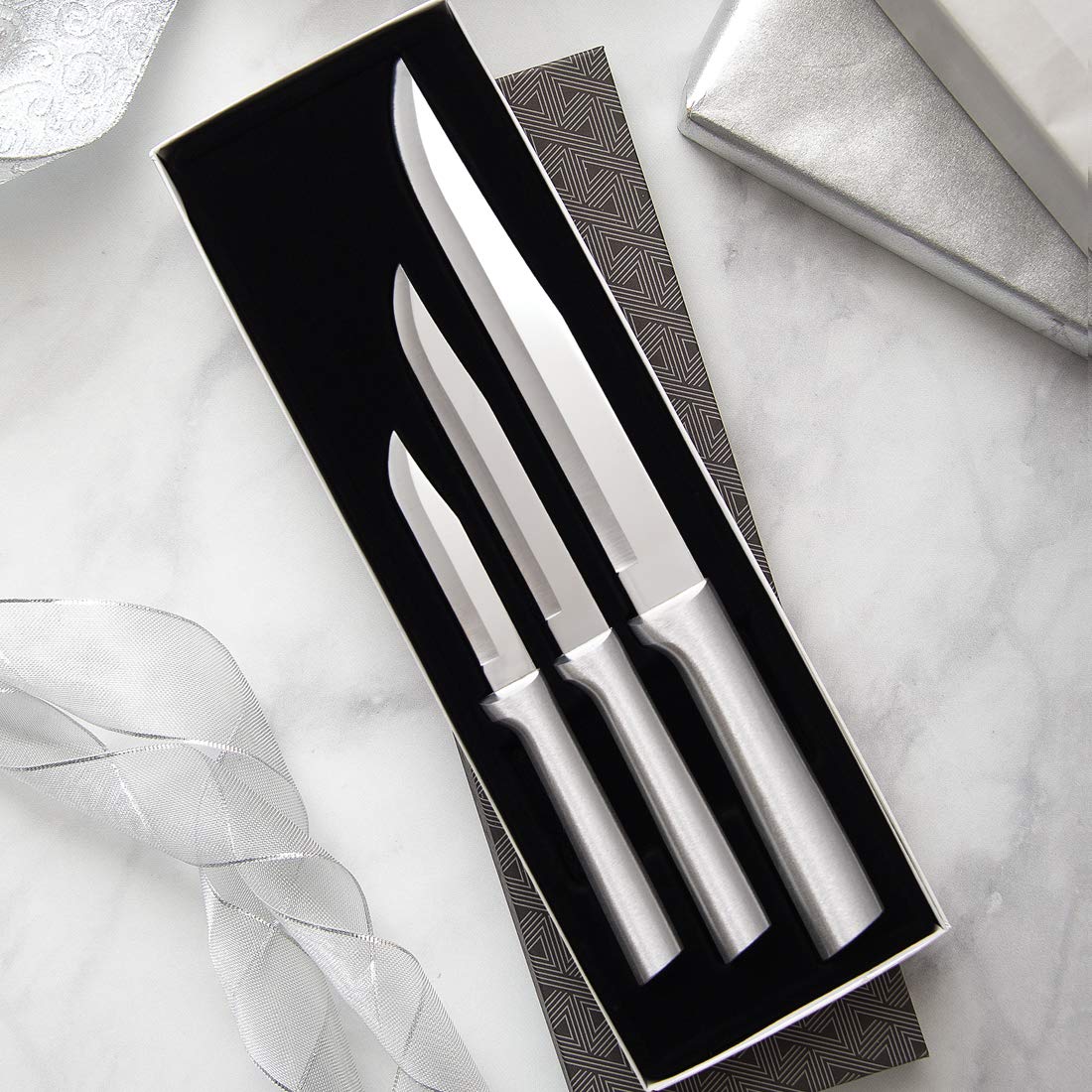 Rada Cutlery USA-made packaging highlights craftsmanship and materials.