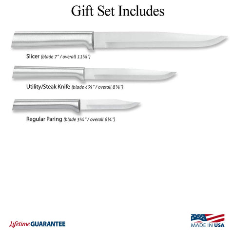 Rada Cutlery S02 utility/steak knife ideal for versatile slicing and prep.