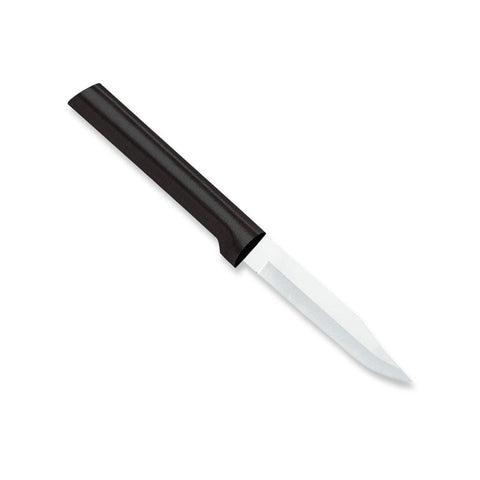 RADA Everyday Paring Knife blade close-up showing sharp high-carbon edge for precise cuts.