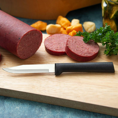 RADA Galore heavy-duty paring knife handles tougher tasks with control.