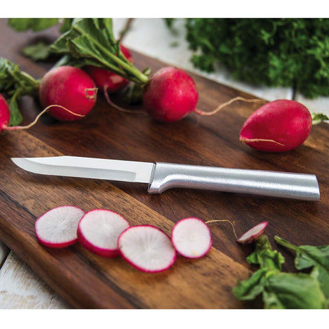 Rada heavy-duty paring knife handles tougher prep tasks with reliability.