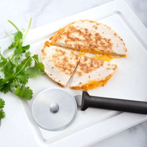 RADA pizza cutter made in USA showcasing quality construction and long-lasting performance.