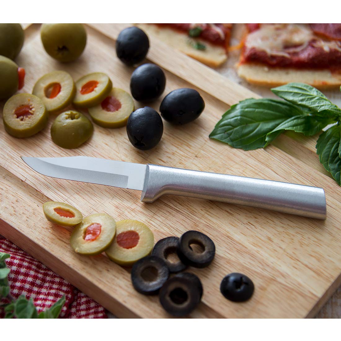 Rada regular paring knife for precise vegetable prep and trimming.