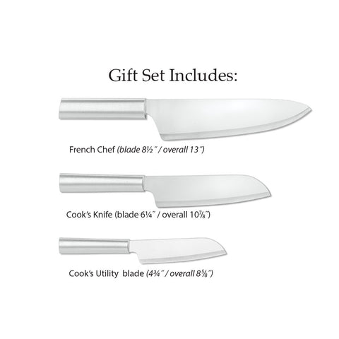 RADA S57 hollow-ground blades slicing smoothly through ingredients