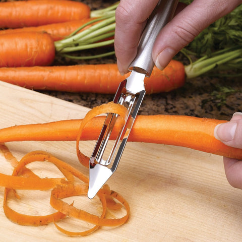 RADA silver aluminum handles deliver comfortable grip and durable build.