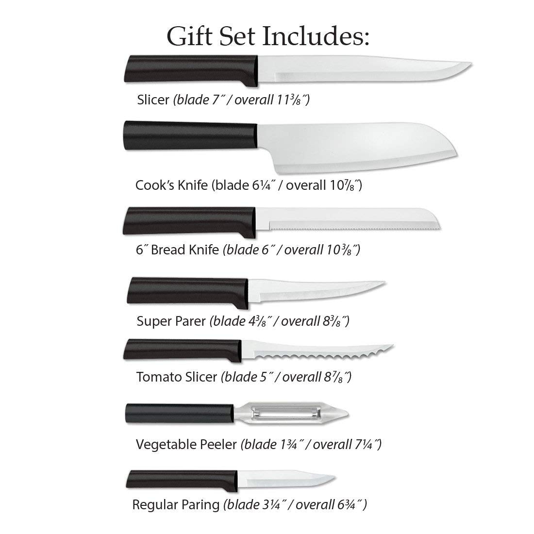 RADA blades crafted from T420 high-carbon stainless steel deliver lasting sharpness.