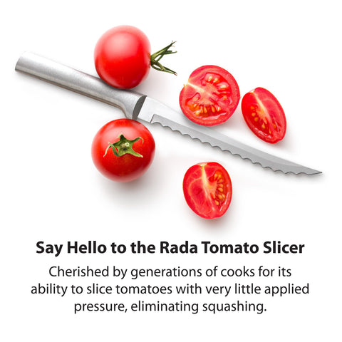 RADA Tomato Slicer Knife USA-made construction from raw materials to finish