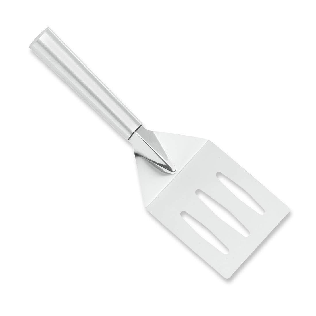 Rada Turnover R128 stainless steel face for precise flipping and drainage.