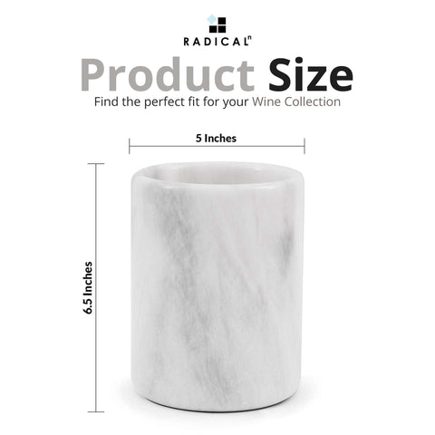 Radicaln marble wine chiller securely packaged for gifting.