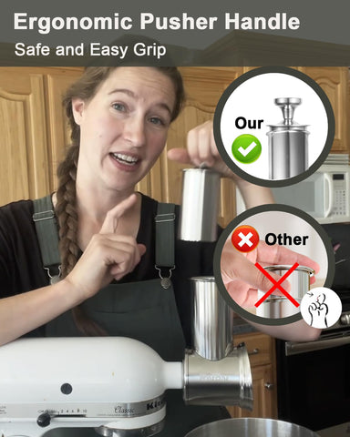 RAFBAR dishwasher-safe top-rack attachment for easy cleanup after meal prep
