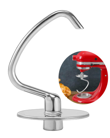RAFBAR dough hook attachment on KitchenAid for smooth kneading