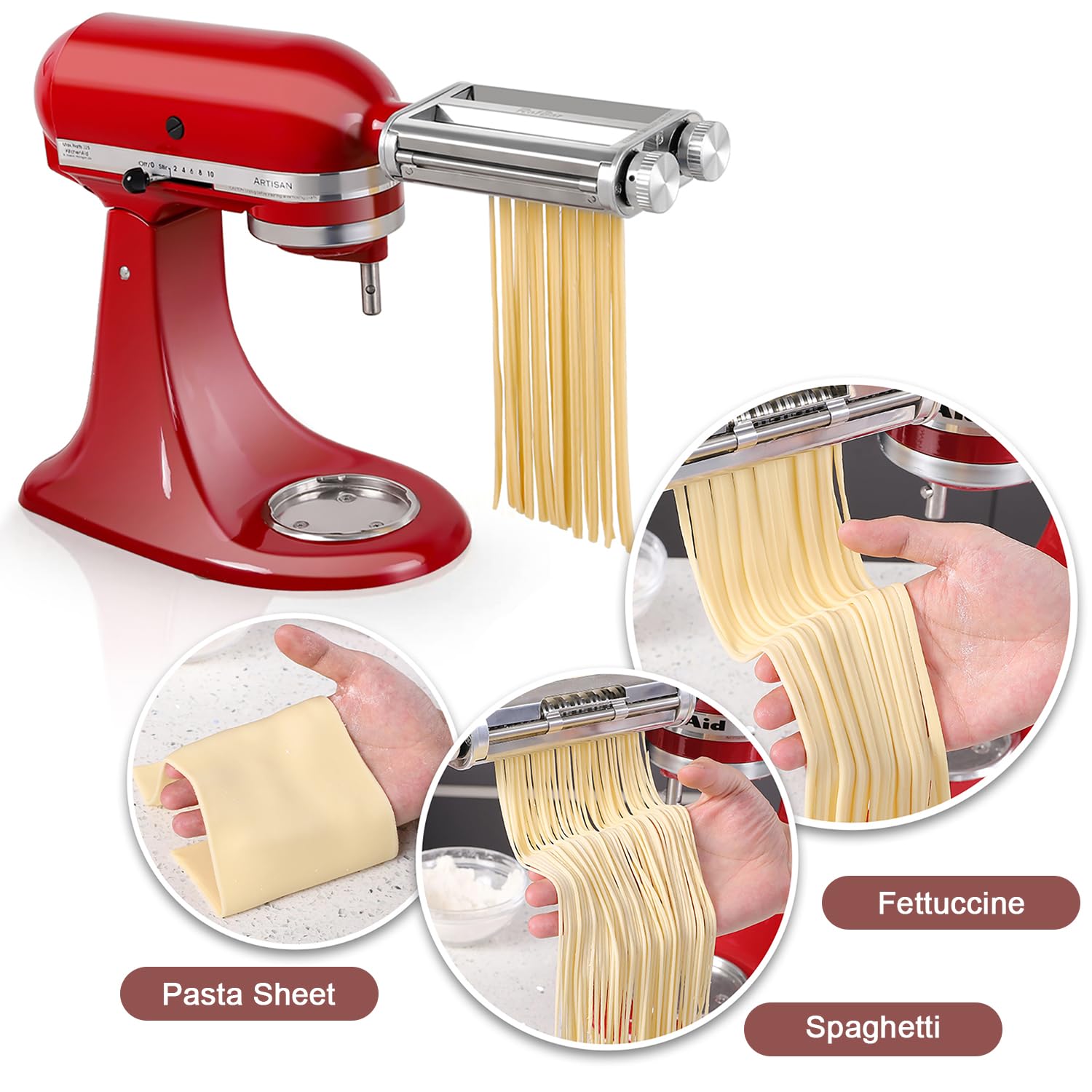 RAFBAR fettuccine cutter blade for wide ribbons.