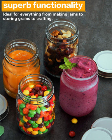 Rainforce candle jar showcases clean design ideal for DIY candle projects.