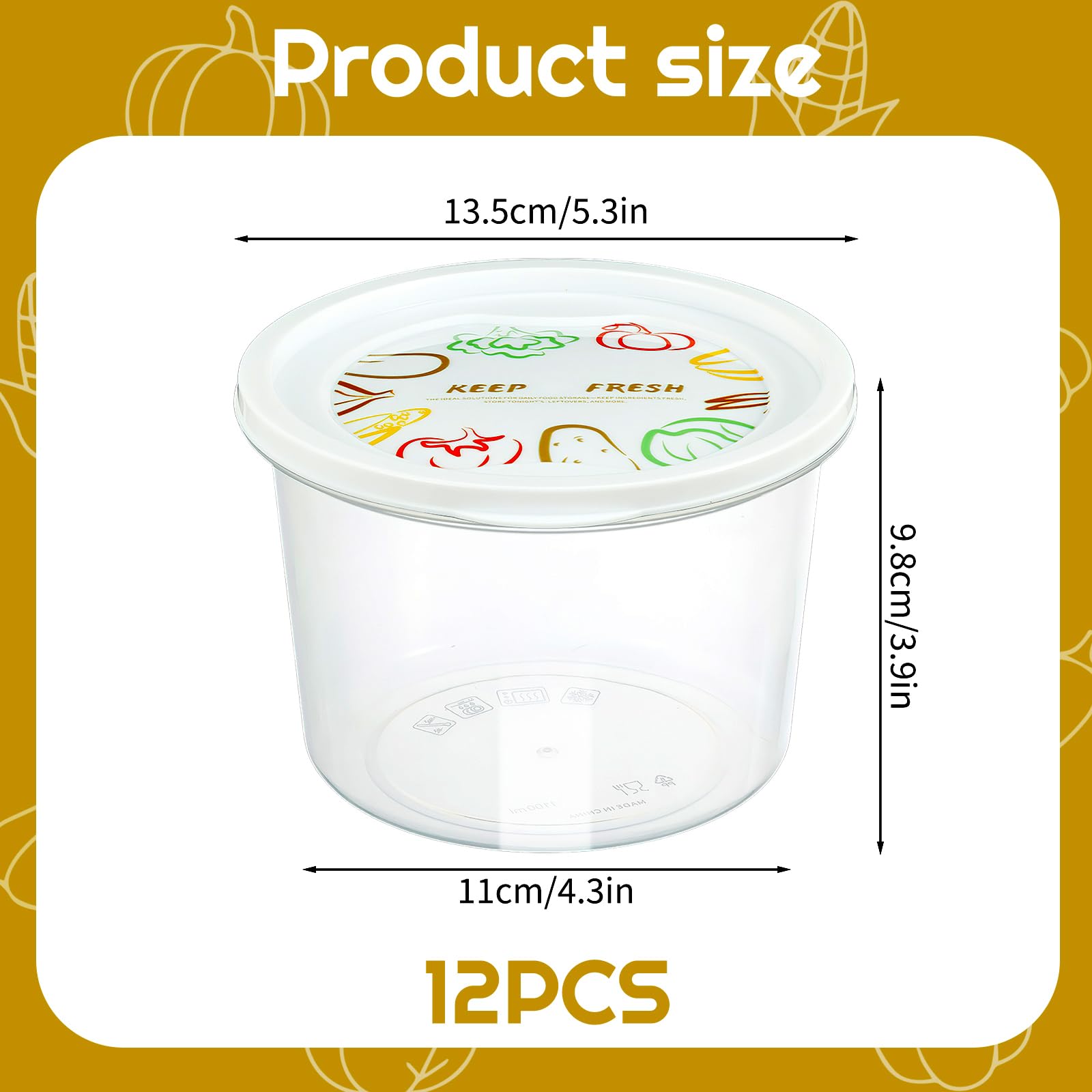 Rainmae lids provide a secure seal to lock moisture during proofing.