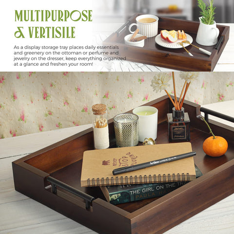 RAKYTO ottoman tray highlights finger-joint detail for durable construction