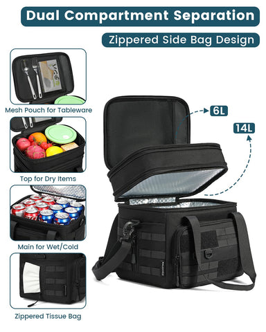 RalChyez water-resistant fabric demonstrates rugged, spill-resistant exterior