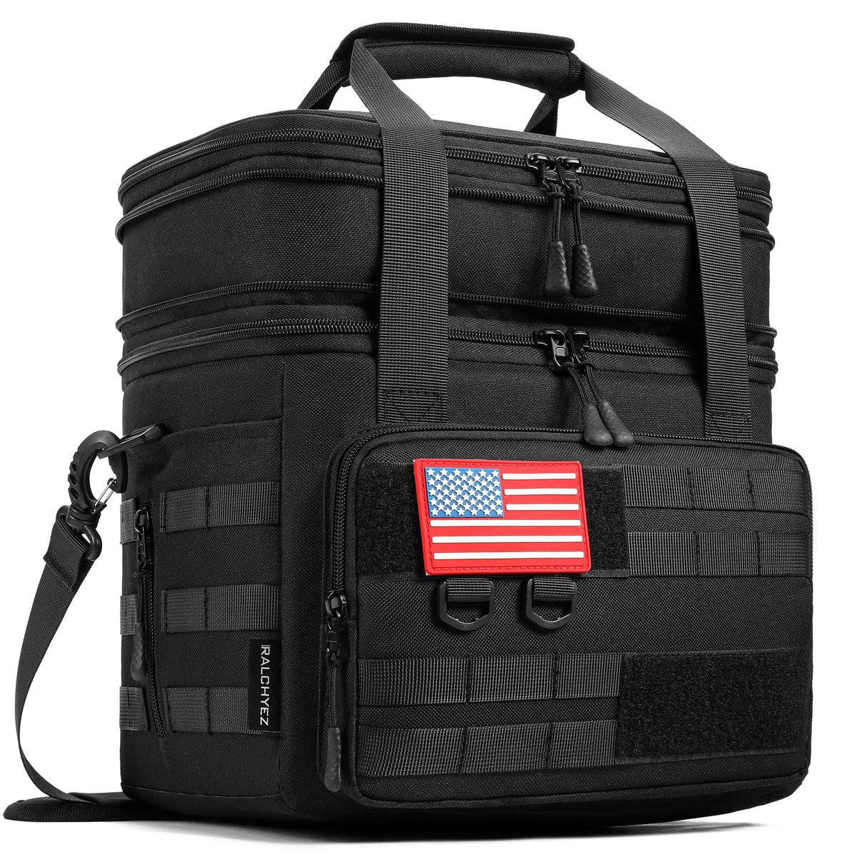 RalChyez Tactical Lunch Box front view highlights durable construction for daily use