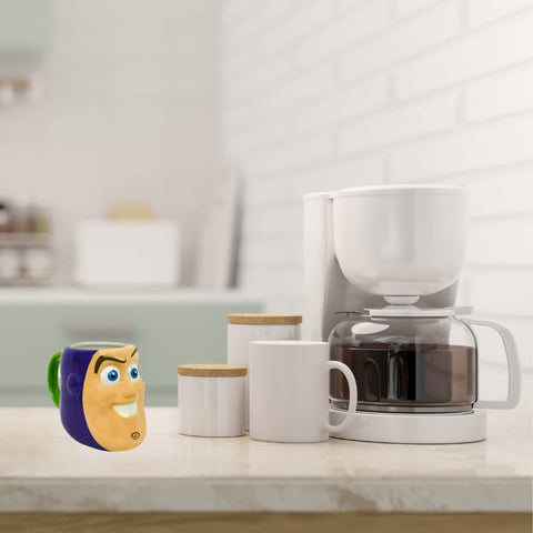 RALME Buzz Lightyear mug sturdy handle and balanced shape.