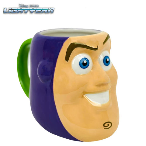RALME Pixar mug on desk used as organizer or accessory.