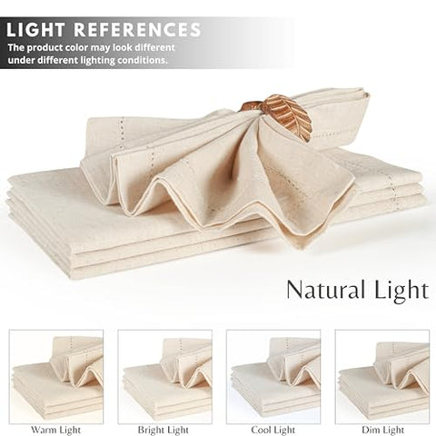 Ramanta Home napkins mitered corner detail adds timeless, refined finish.
