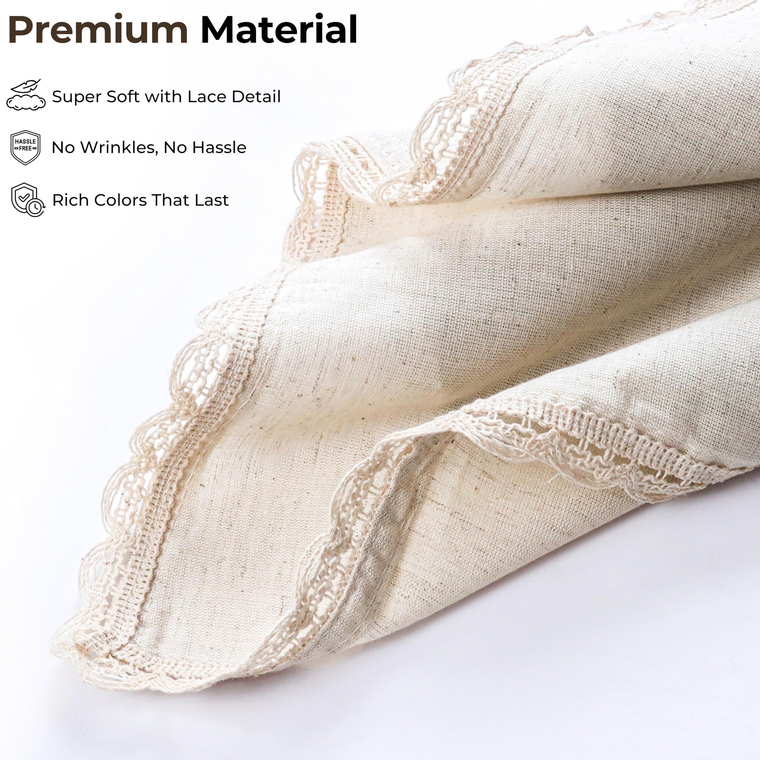 Ramanta Home napkins solid colors add versatile elegance to everyday meals