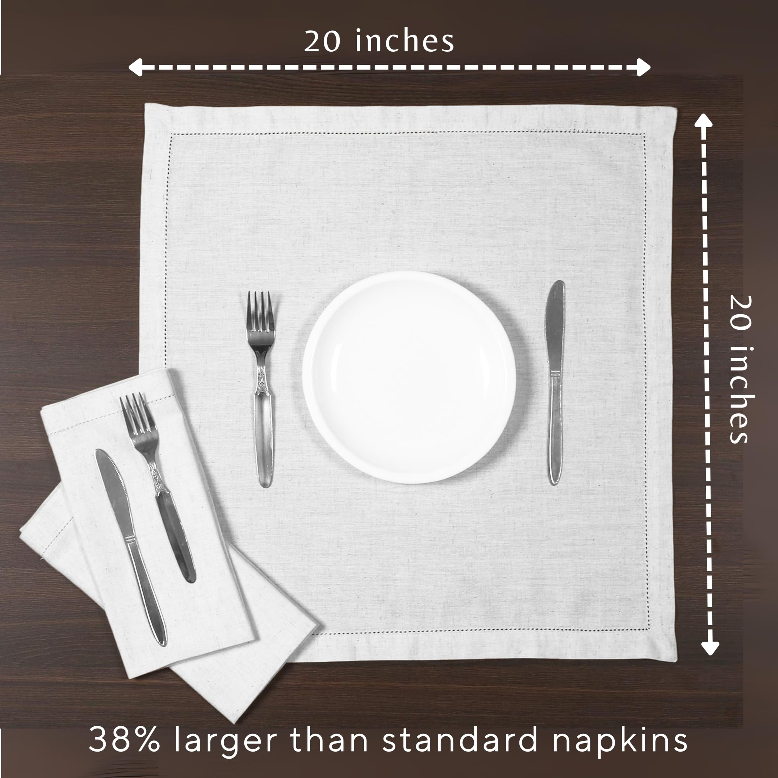Ramanta Home set of 12 napkins ideal for weddings and dinners