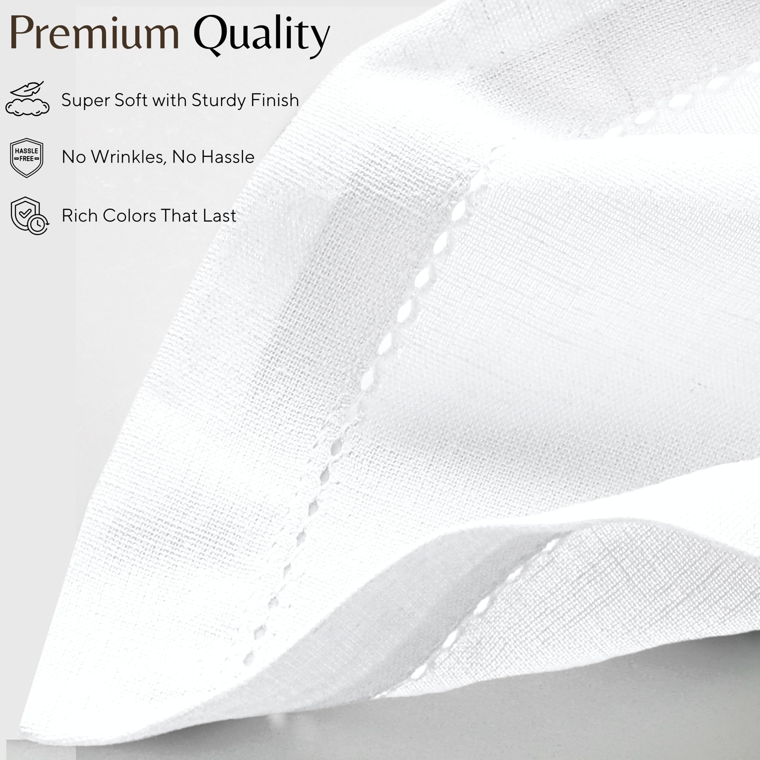 Ramanta Home wedding and cocktail napkins add a sophisticated touch