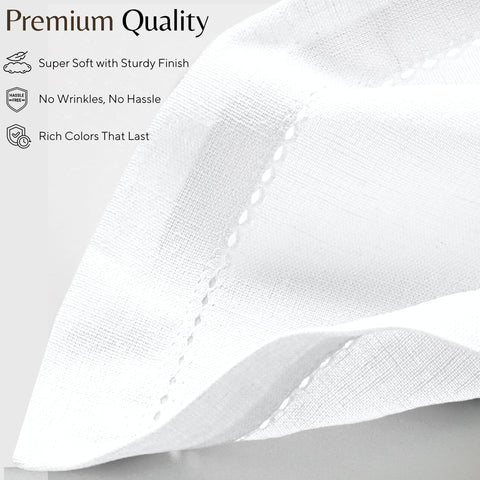 Ramanta Home wedding and cocktail napkins add a sophisticated touch