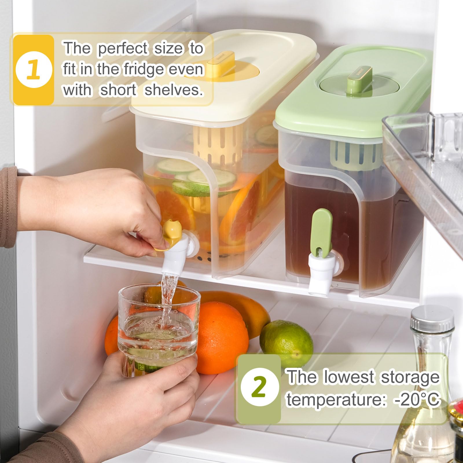 RAMFIYN lift-up handle simplifies filling without spills.