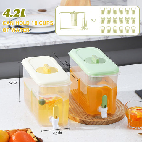 RAMFIYN tea pitcher with removable Infuser basket for stronger infusions.