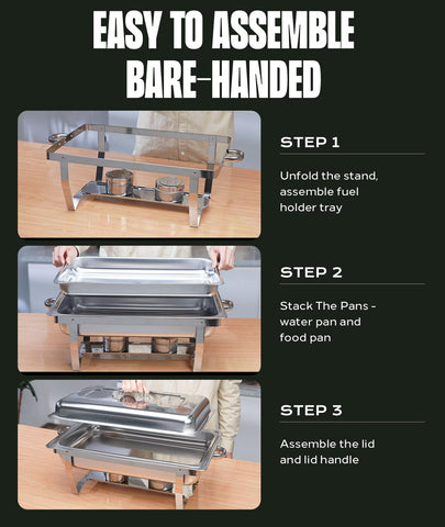RAMVIC easy-setup two-pack keeps setup fast from box to table.