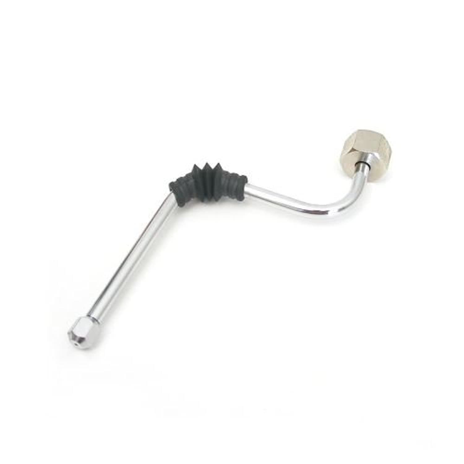 Rancilio Silvia steam wand front view with o-ring for easy replacement and better frothing.