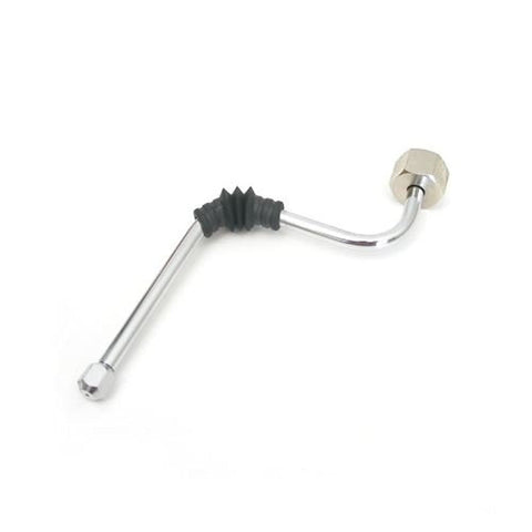 Rancilio Silvia steam wand front view with o-ring for easy replacement and better frothing.
