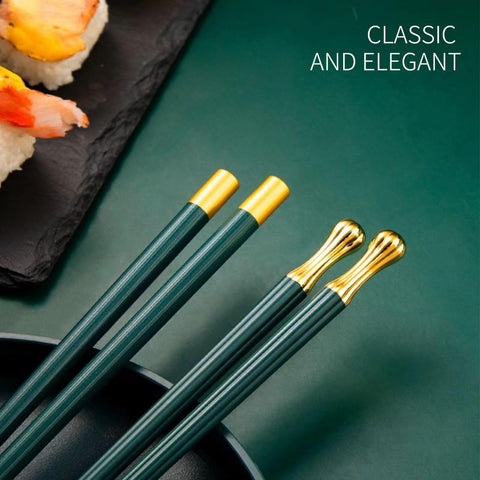 Random Mood BPA-free reusable chopsticks are safe for prolonged use and eco-friendly.