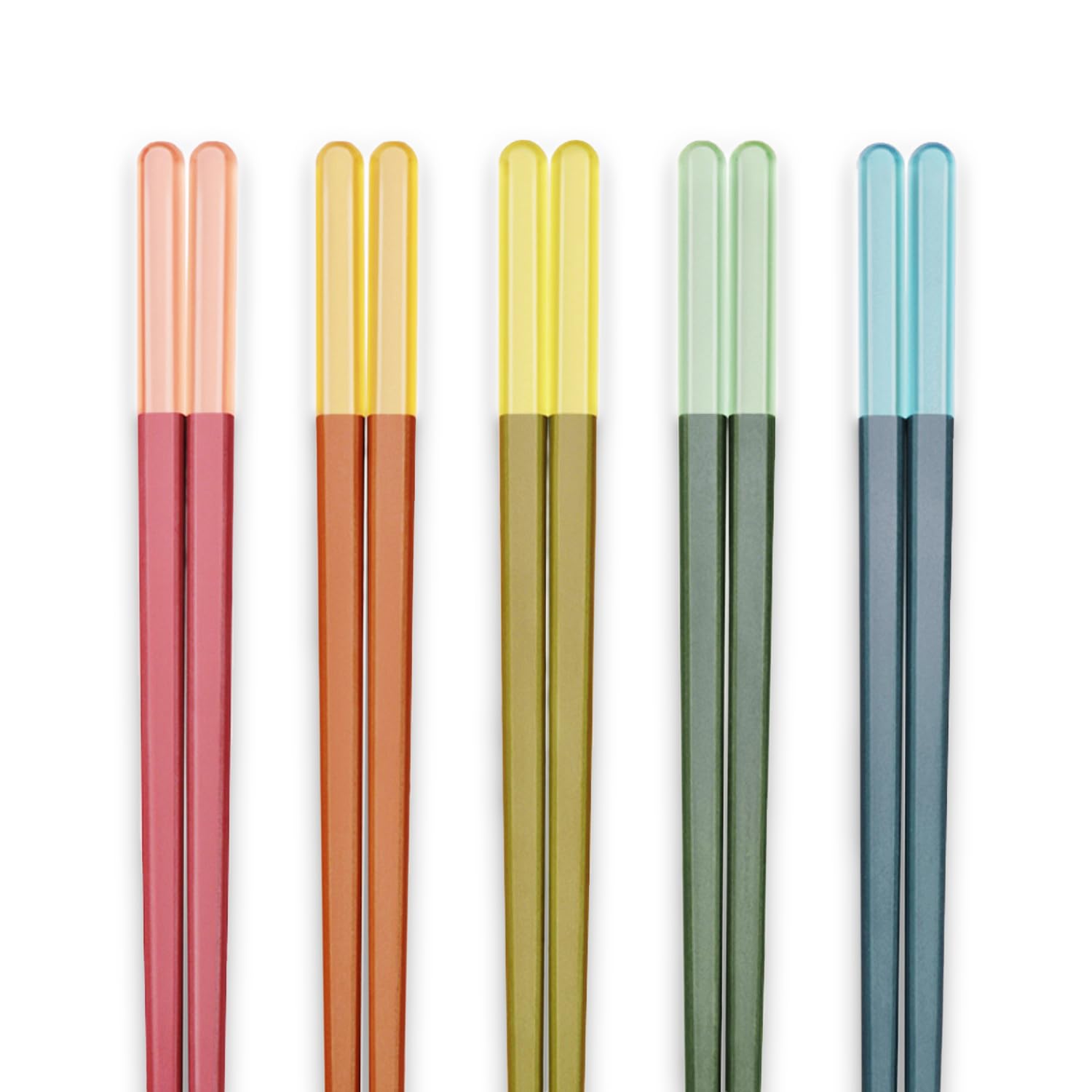 Random Mood chopsticks in ice fog blue with matte finish and comfortable grip for easy dining