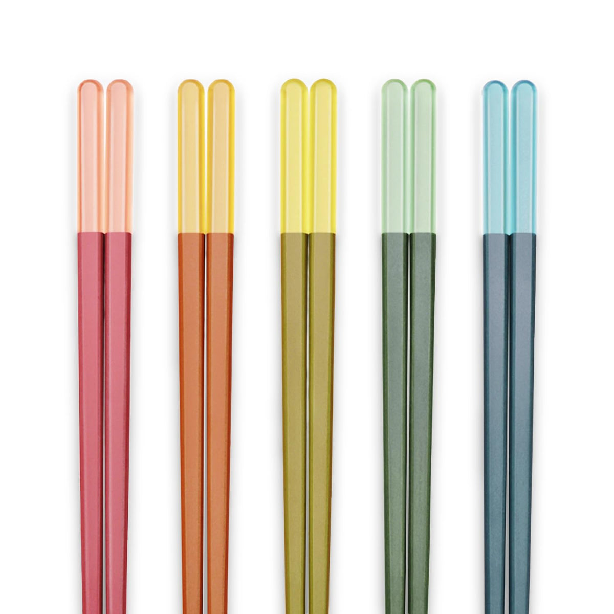 Random Mood chopsticks in ice fog blue with matte finish and comfortable grip for easy dining