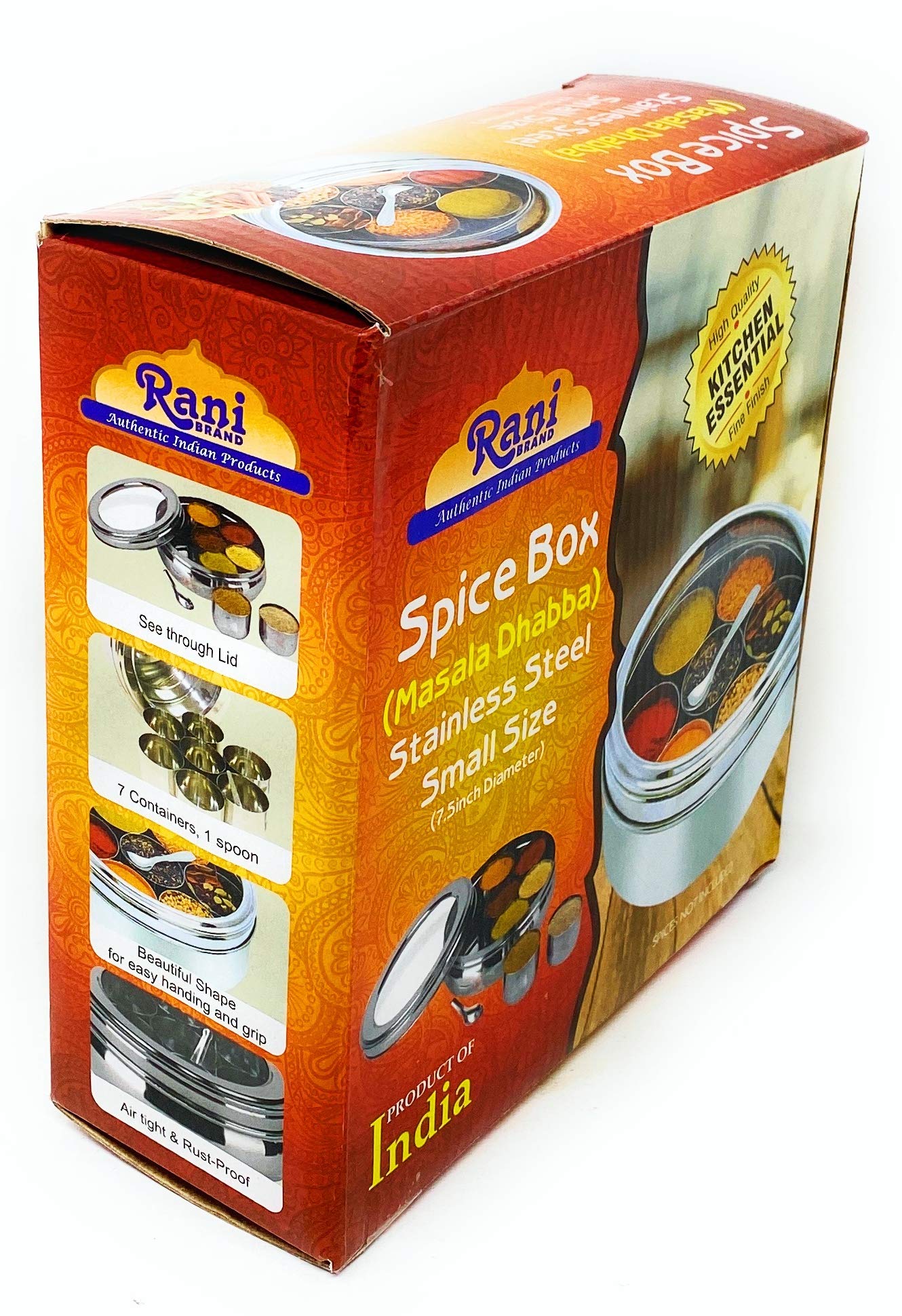 Rani Spice Box is ideal for home cooks and gifting.