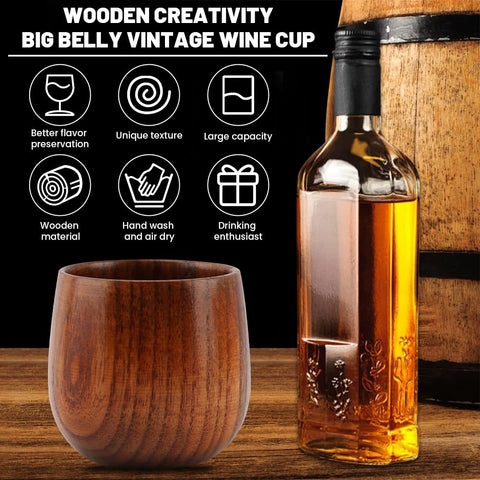 Ranjaner durable wooden glasses with sturdy construction and shine