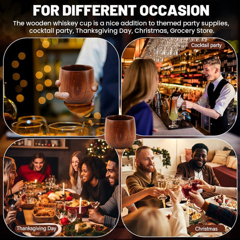 Ranjaner vintage charred look adds character to any home bar