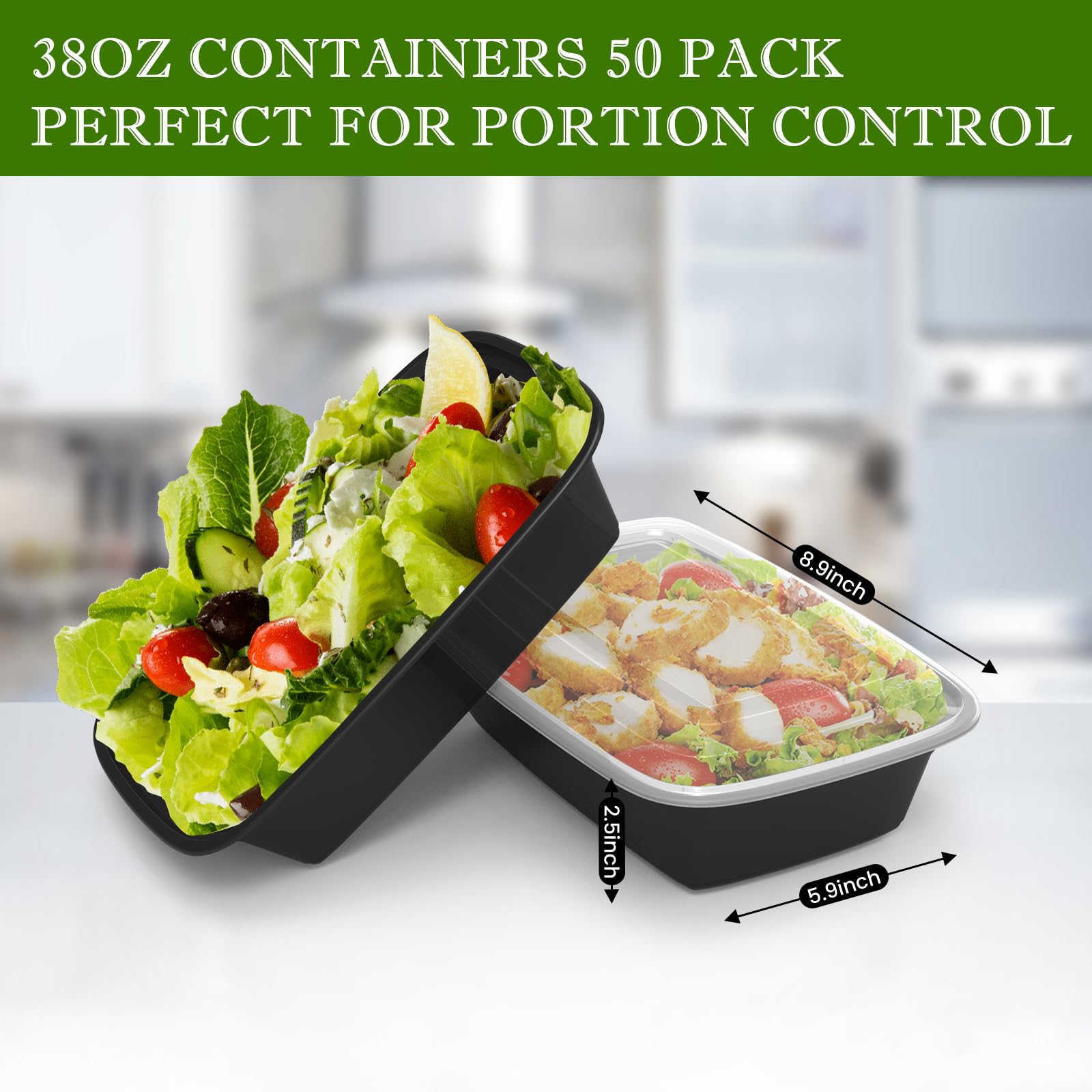 RANLITTLE BPA-free PP material keeps meals safe for reheating