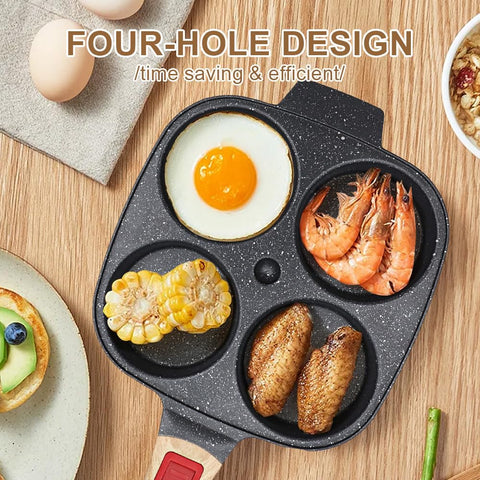 RANX INGST nonstick egg frying pan features a stone coating for quick cleanup.