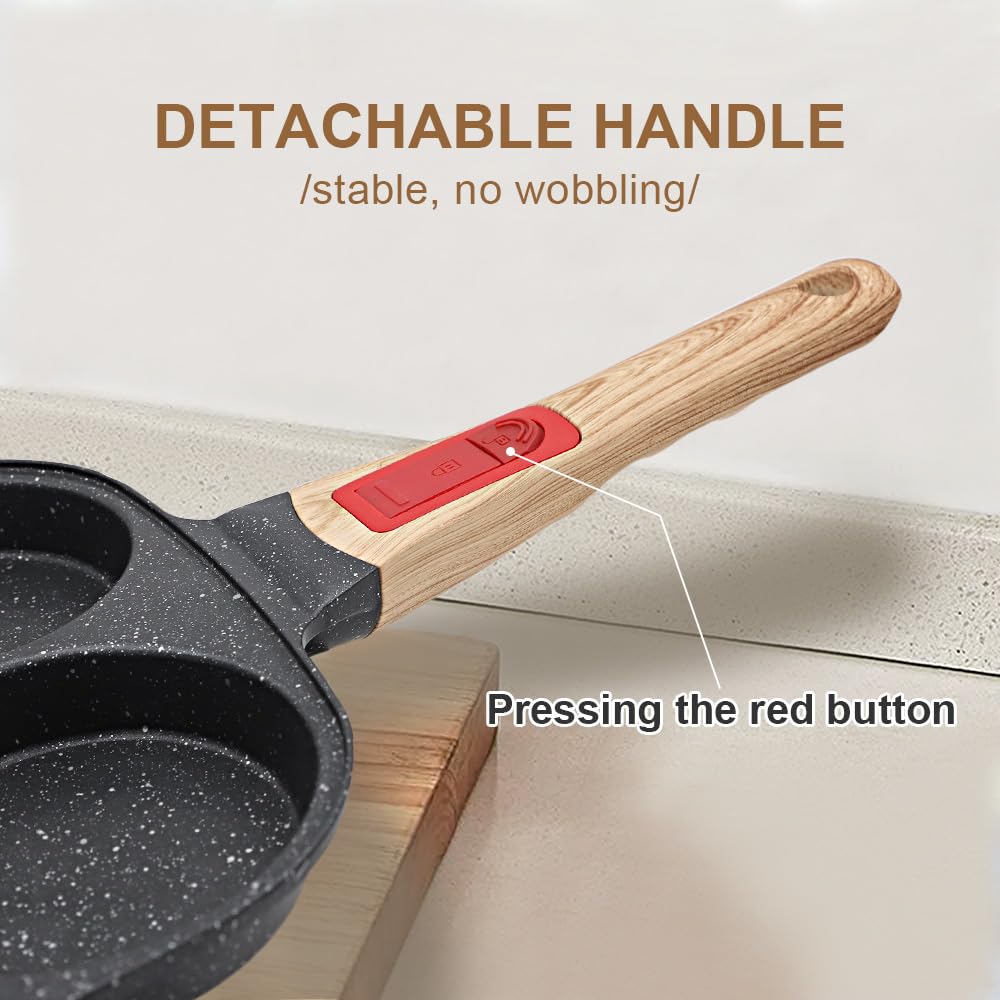 RANX INGST four-cup omelette pan design ideal for balanced breakfast portions.